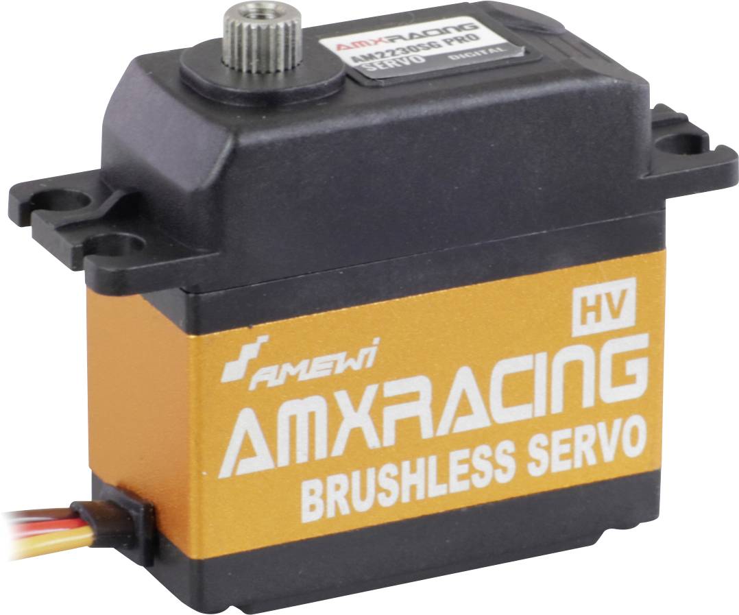 Amewi Servomoteur standard AMXRacing AM2230SG PRO analogique Matériau entraînement: acier