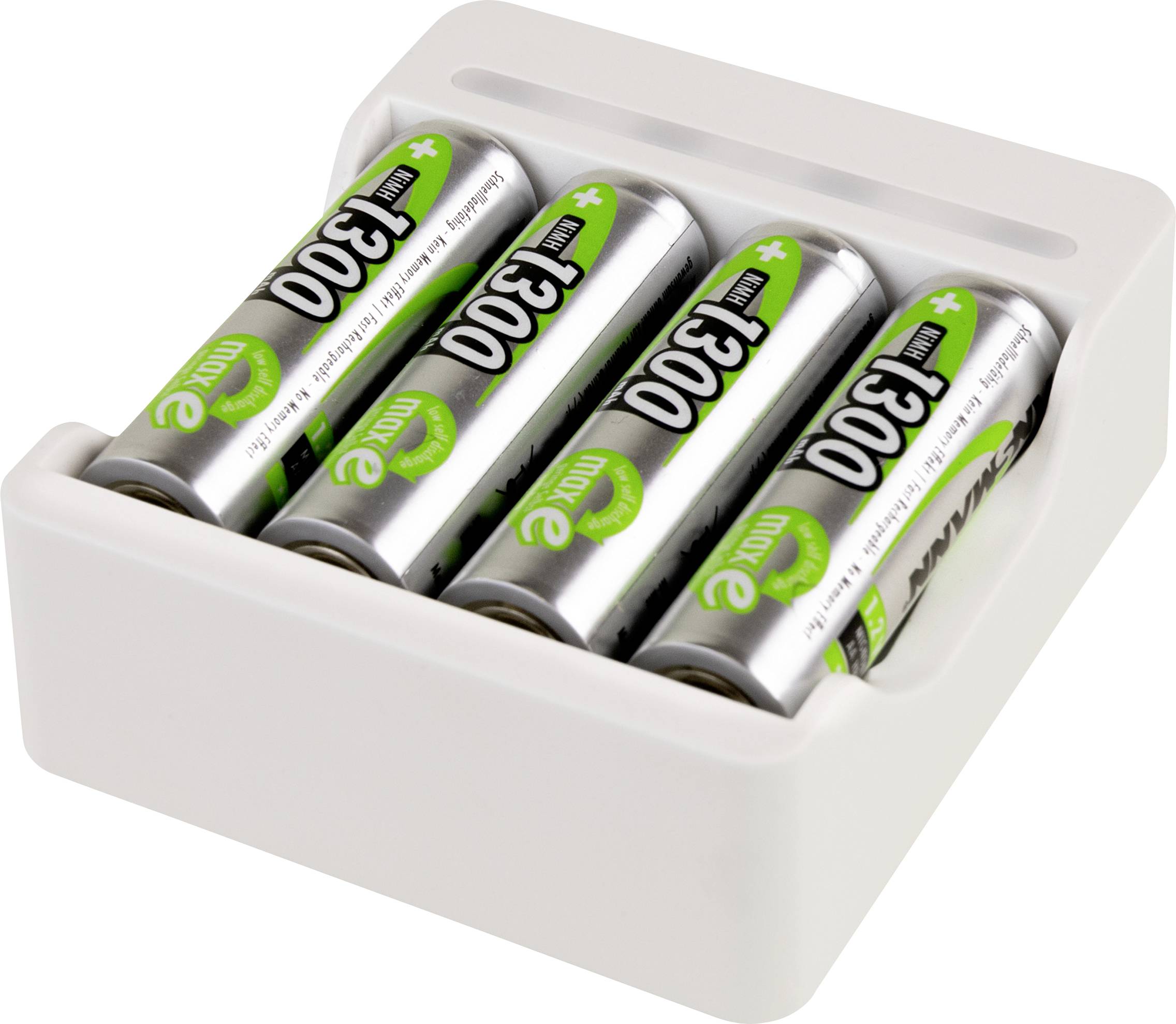 Chargeur de piles rondes NiMH Ansmann