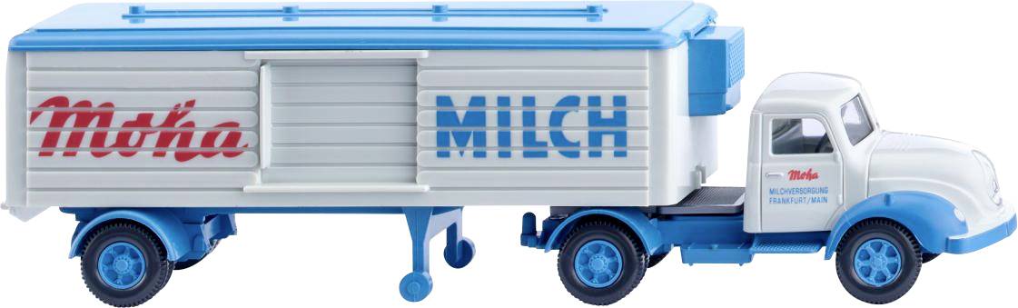 Wiking 052004 H0 Modèle réduit de camion Magirus S3500 lait Moha
