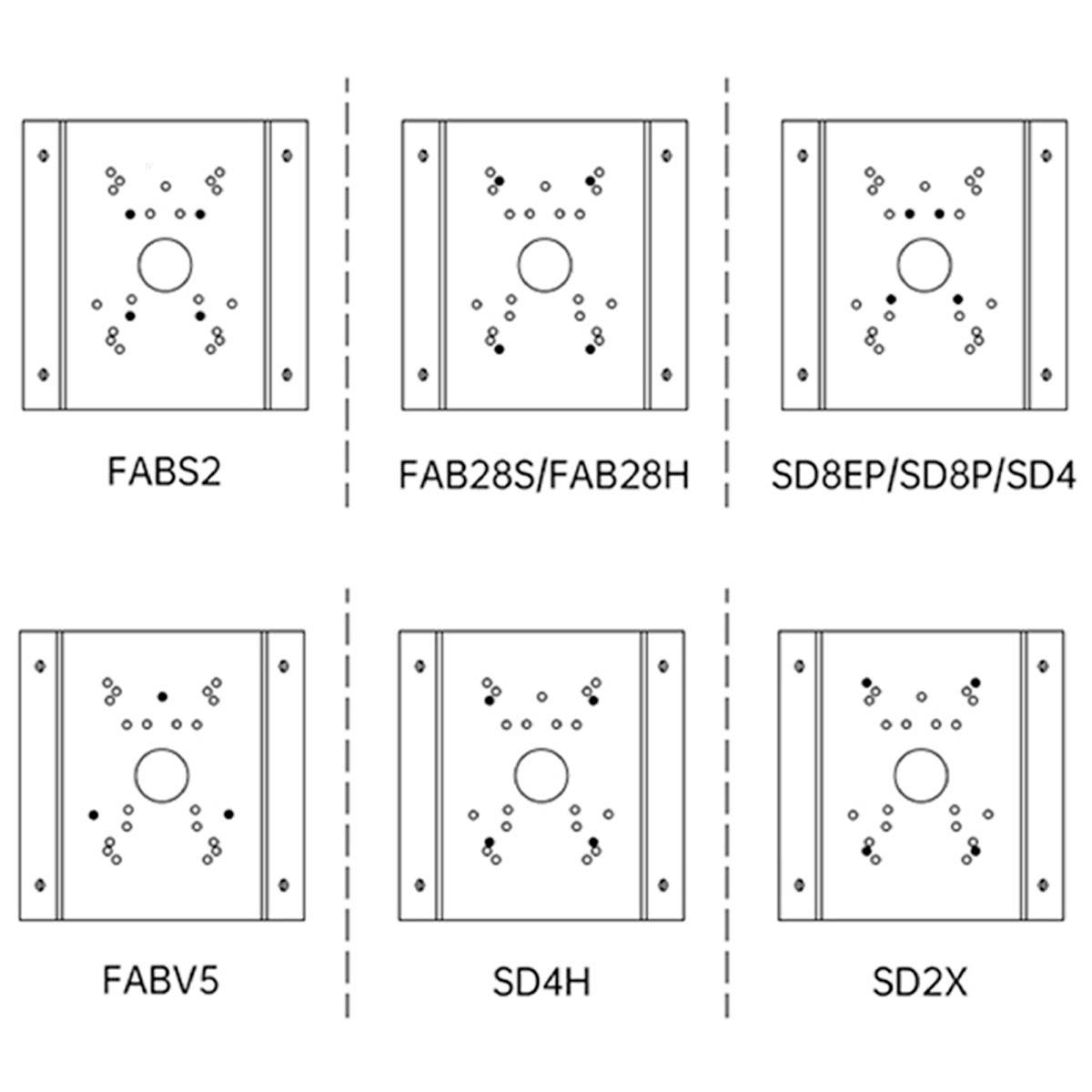 Foscam FABCB1 (black) Support d'angle noir