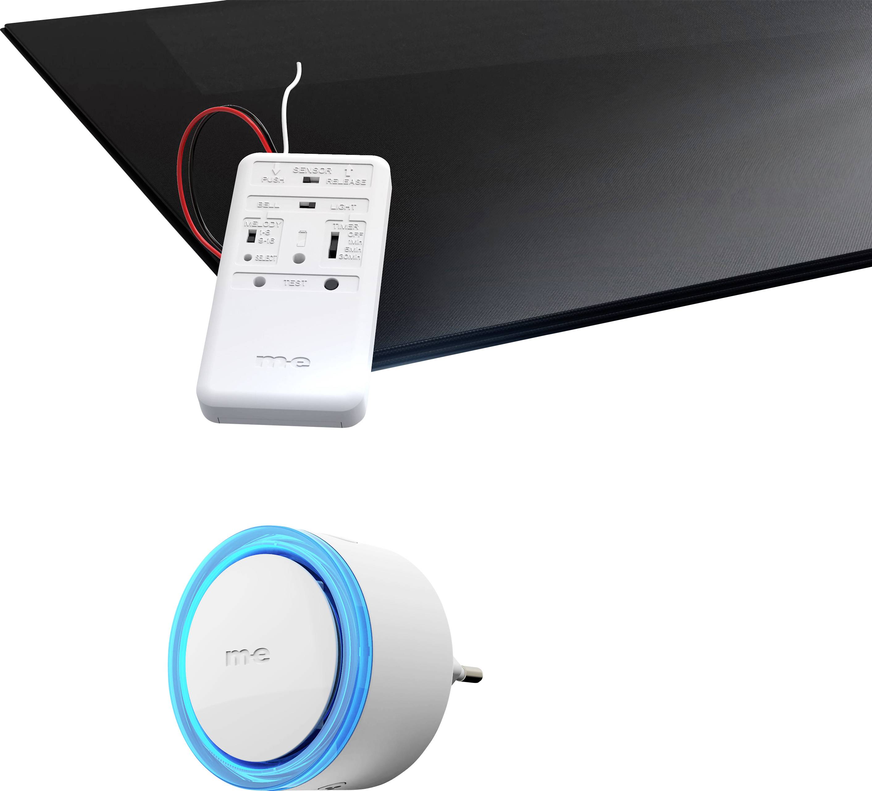 m-e modern-electronics Tapis de contact avec alarme sans fil BELL-5777 100099