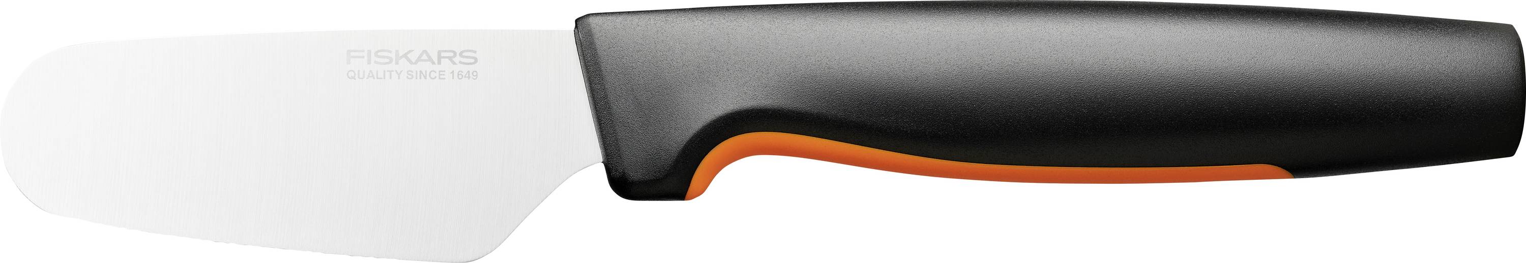 Fiskars 1057546 Couteau à beurre noir Longueur 196 mm