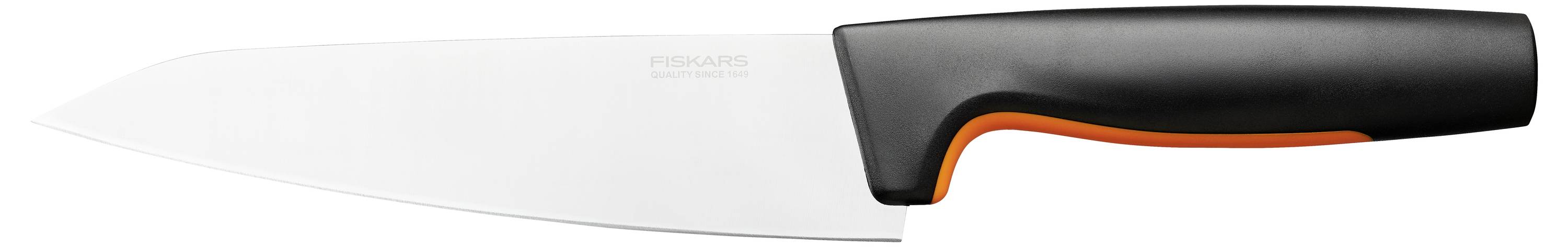 Fiskars 1057535 Couteau de cuisine noir Longueur 291 mm