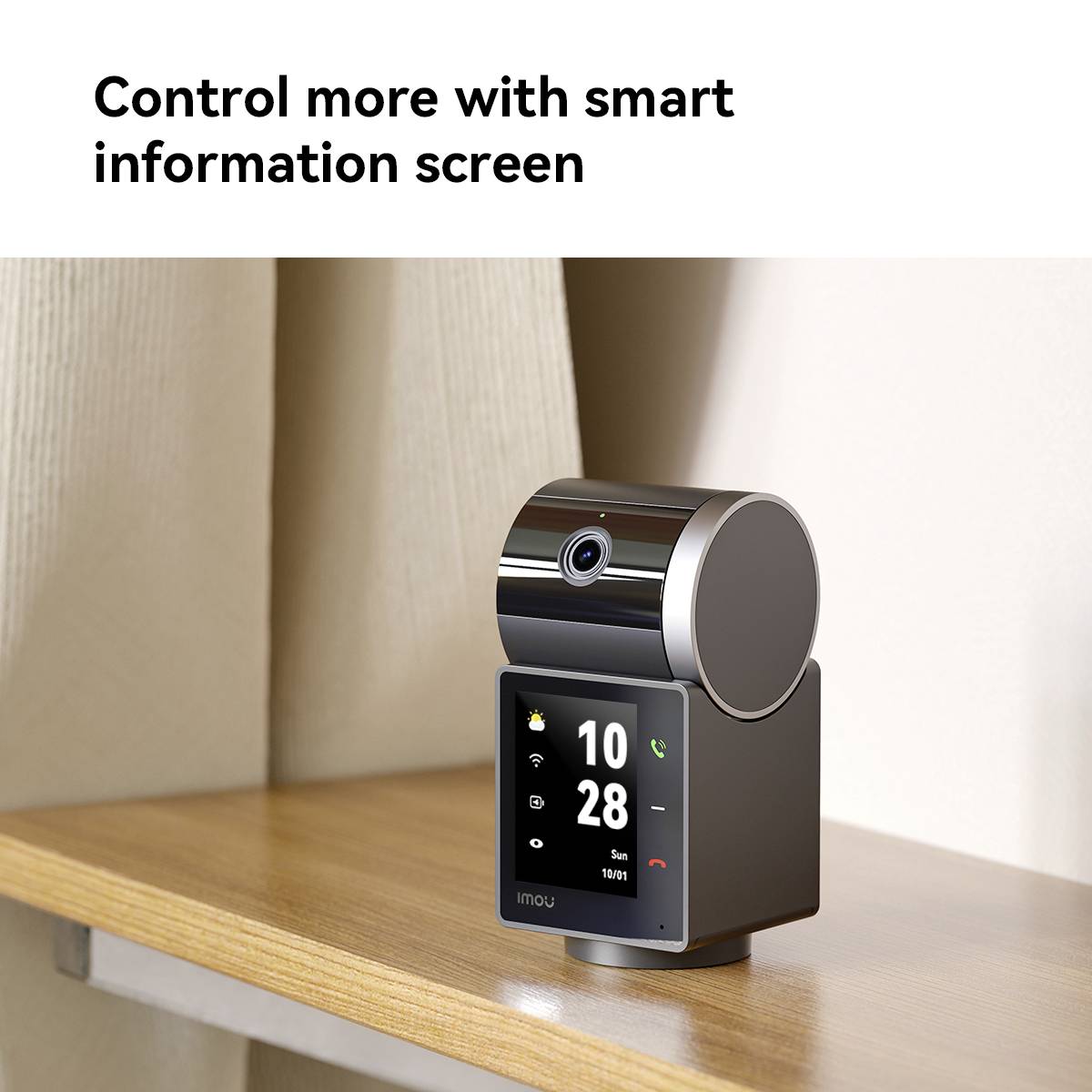 IPC-S2VBP-5M0WR-imou IMOU Rex VT Pro Wi-Fi IP Caméra de surveillance 2880 x 1620 pixels