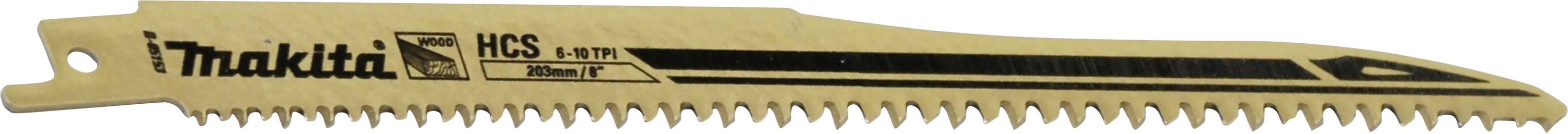 Makita B-05153 Feuille Makita B-05153 HCS 203/6-10Z 5pcs Longueur lame de scie 203 mm 5 pc(s)