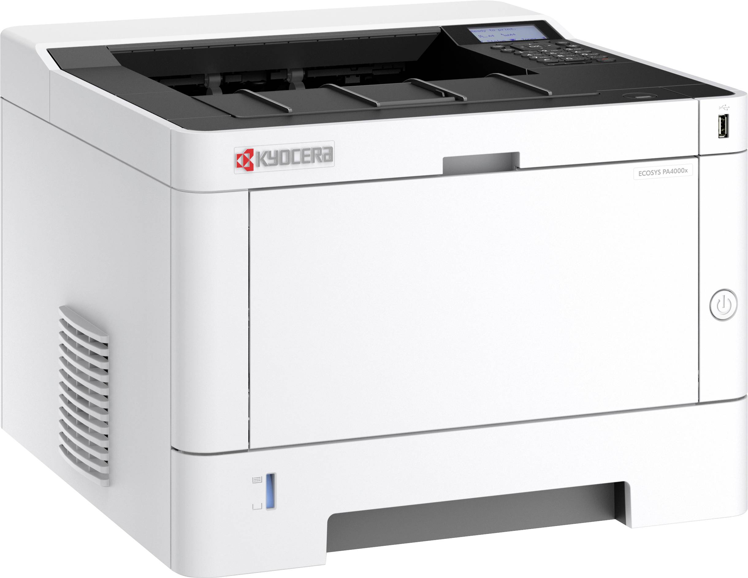 Kyocera PA4000x Imprimante à jet d'encre laser, couleur noir et blanc A4 40 pages/min 1200 x 1200 dpi réseau, USB, recto-verso