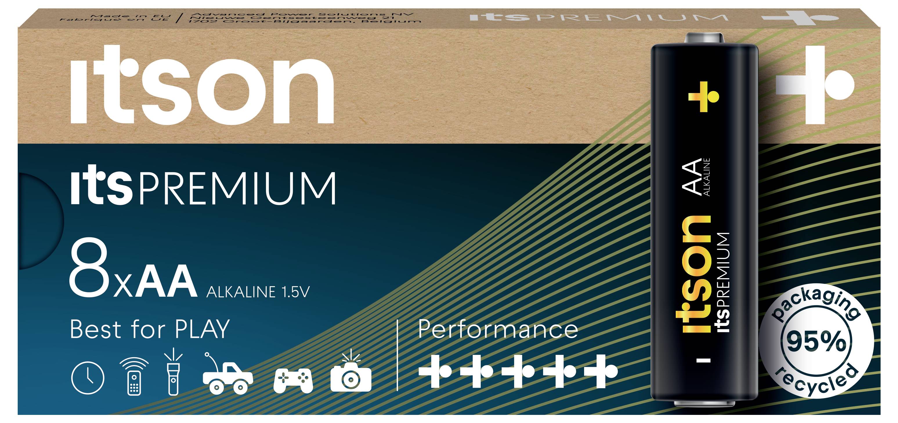 itson Itspremium Pile LR6 (AA) 1.5 V 8 pc(s)