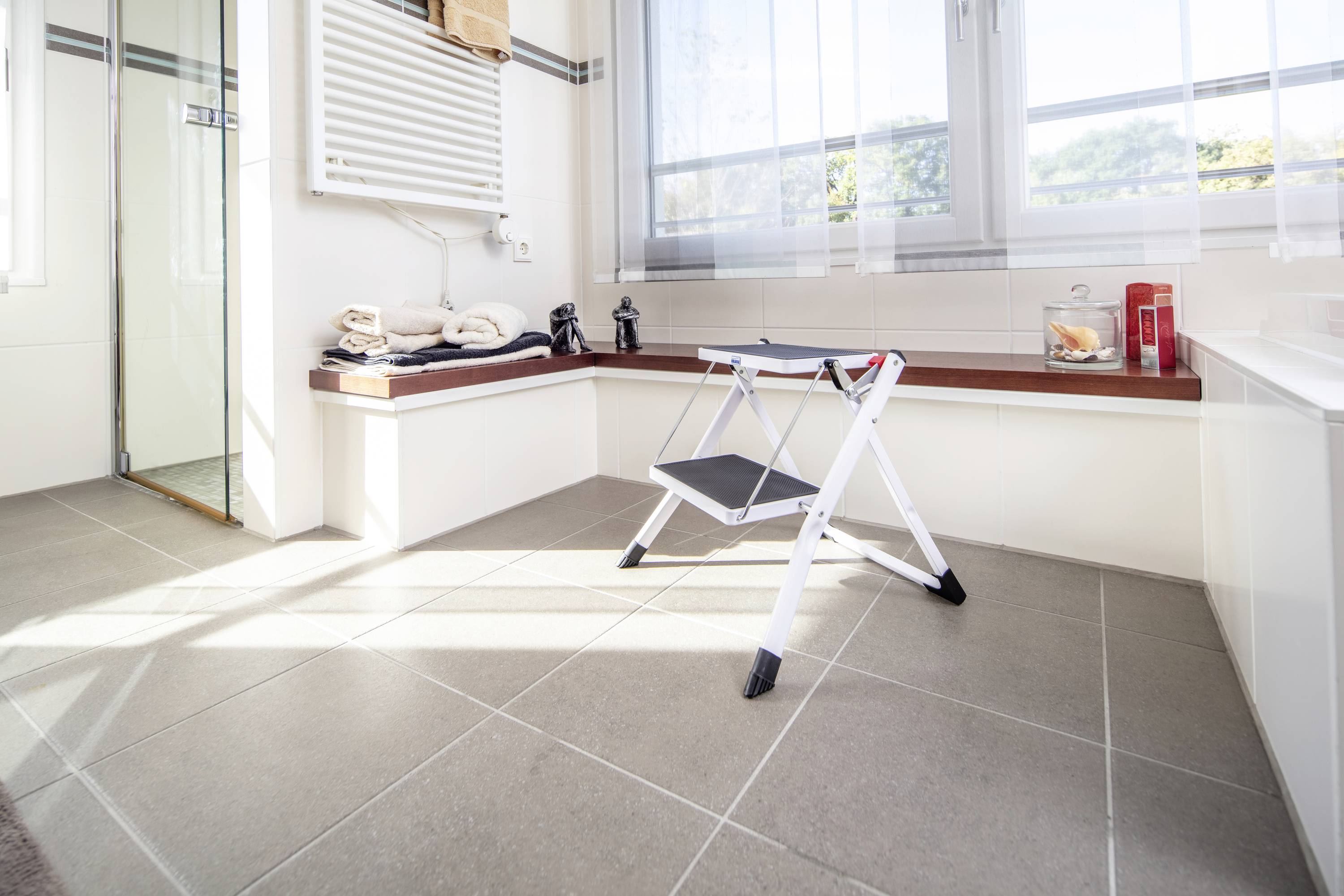 Krause Picoly 130983 acier Marchepied pliant pliable 3.6 kg