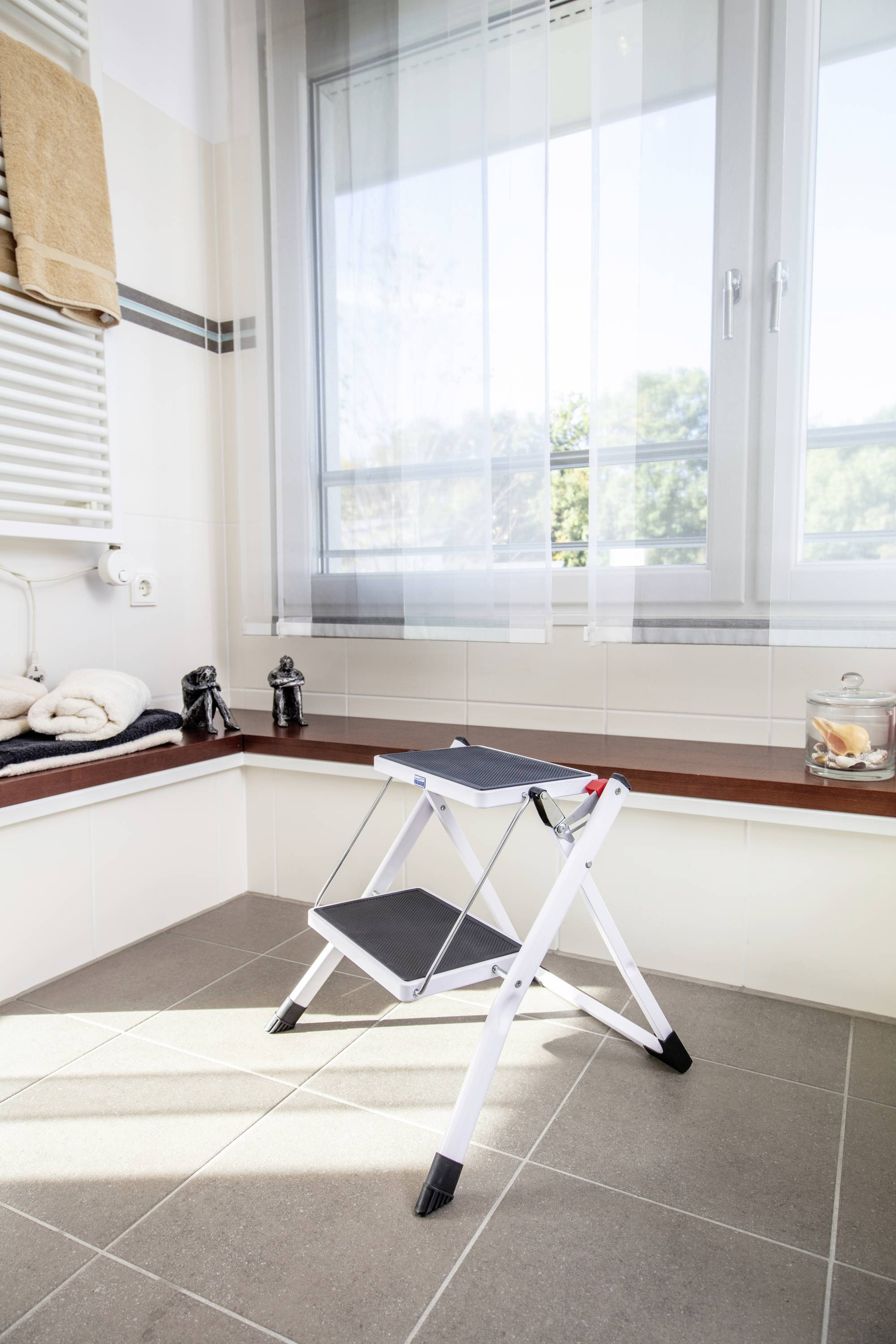 Krause Picoly 130983 acier Marchepied pliant pliable 3.6 kg