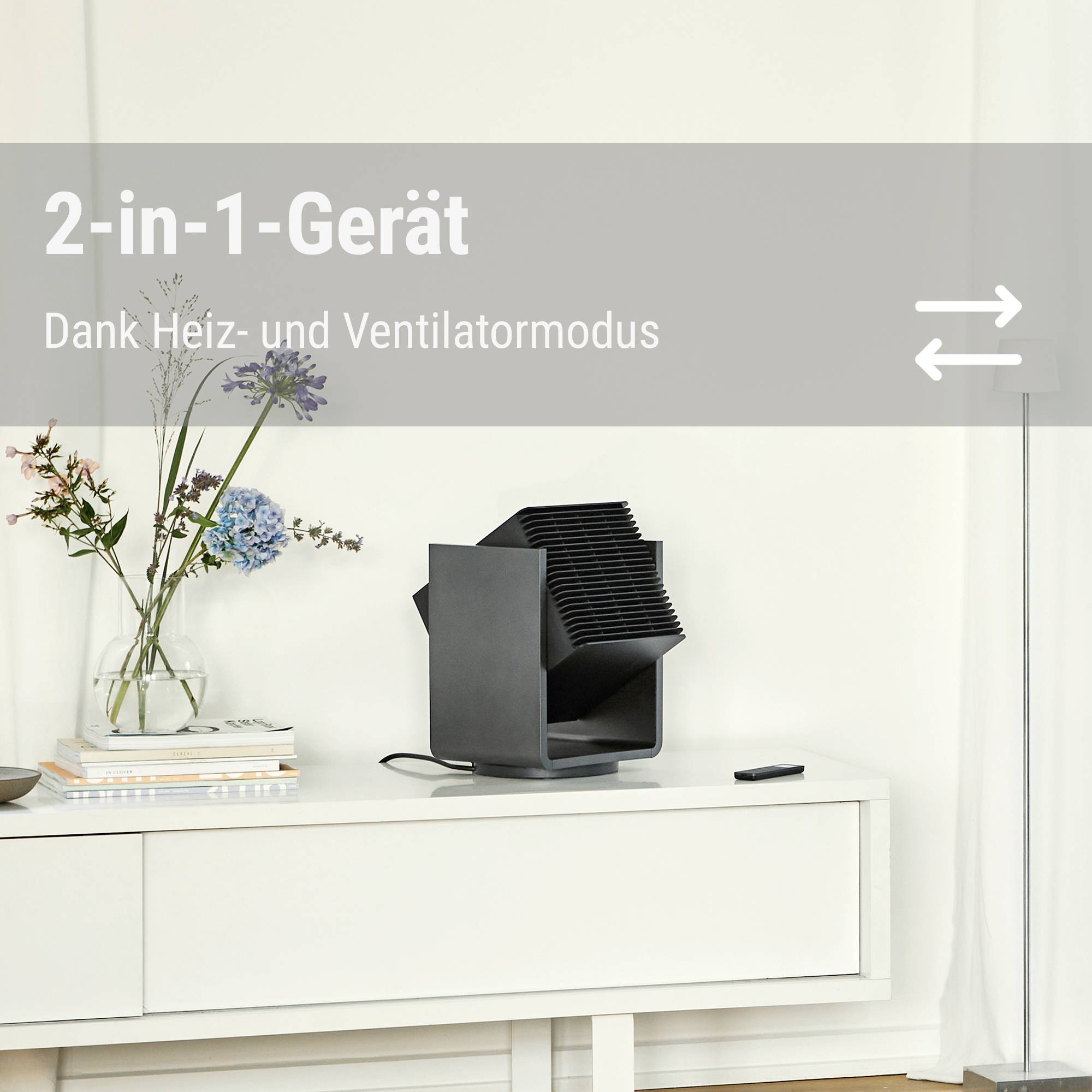 Stadler Form A-062E Radiateur soufflant Alex 100 titanium