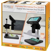 Technaxx 5140 TX-277 Microscope numérique monoculaire 50 x lumière réfléchie Technaxx 5140 TX-277 Microscope numérique monoculaire 50 x lumière réfléchie