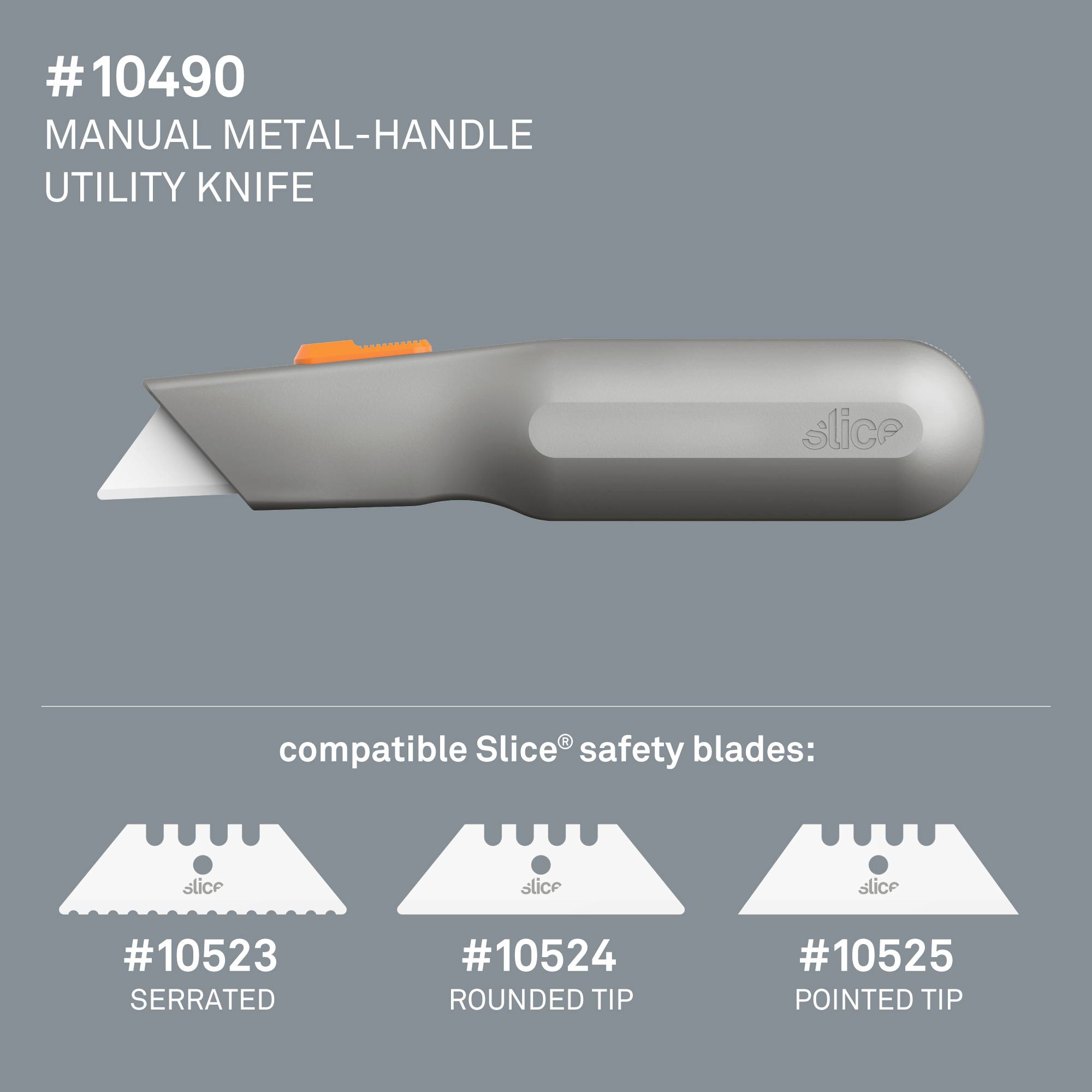 Slice 10490 Cutter avec poignée métallique 1 pc(s)