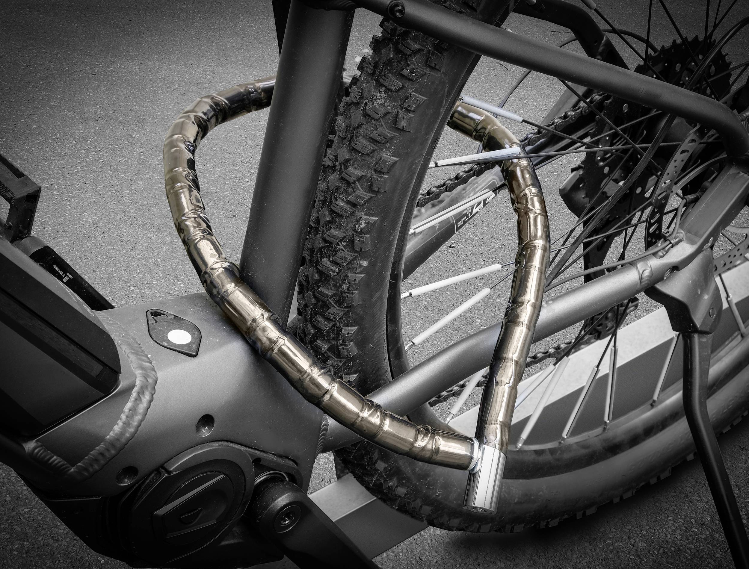 Eufab 16323 Antivol à maillons noir fermeture à clé