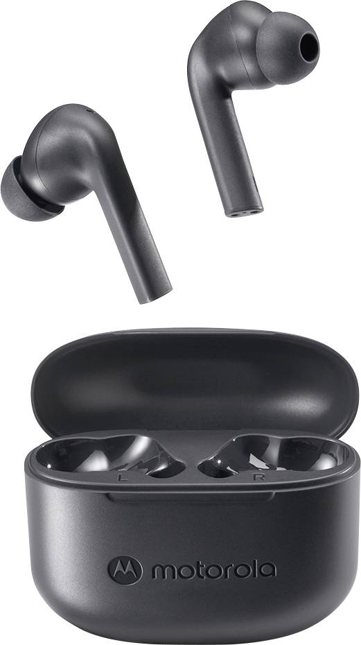 Motorola MOTO BUDS 065 Oreillette Bluetooth Stereo noir Suppression du bruit du microphone micro-casque, boîtier de charge, mono