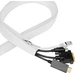 LogiLink KAB0090 KAB0090 Gaine pour câbles 20 mm (max) blanc 5 m LogiLink KAB0090 KAB0090 Gaine pour câbles 20 mm (max) blanc 5 m