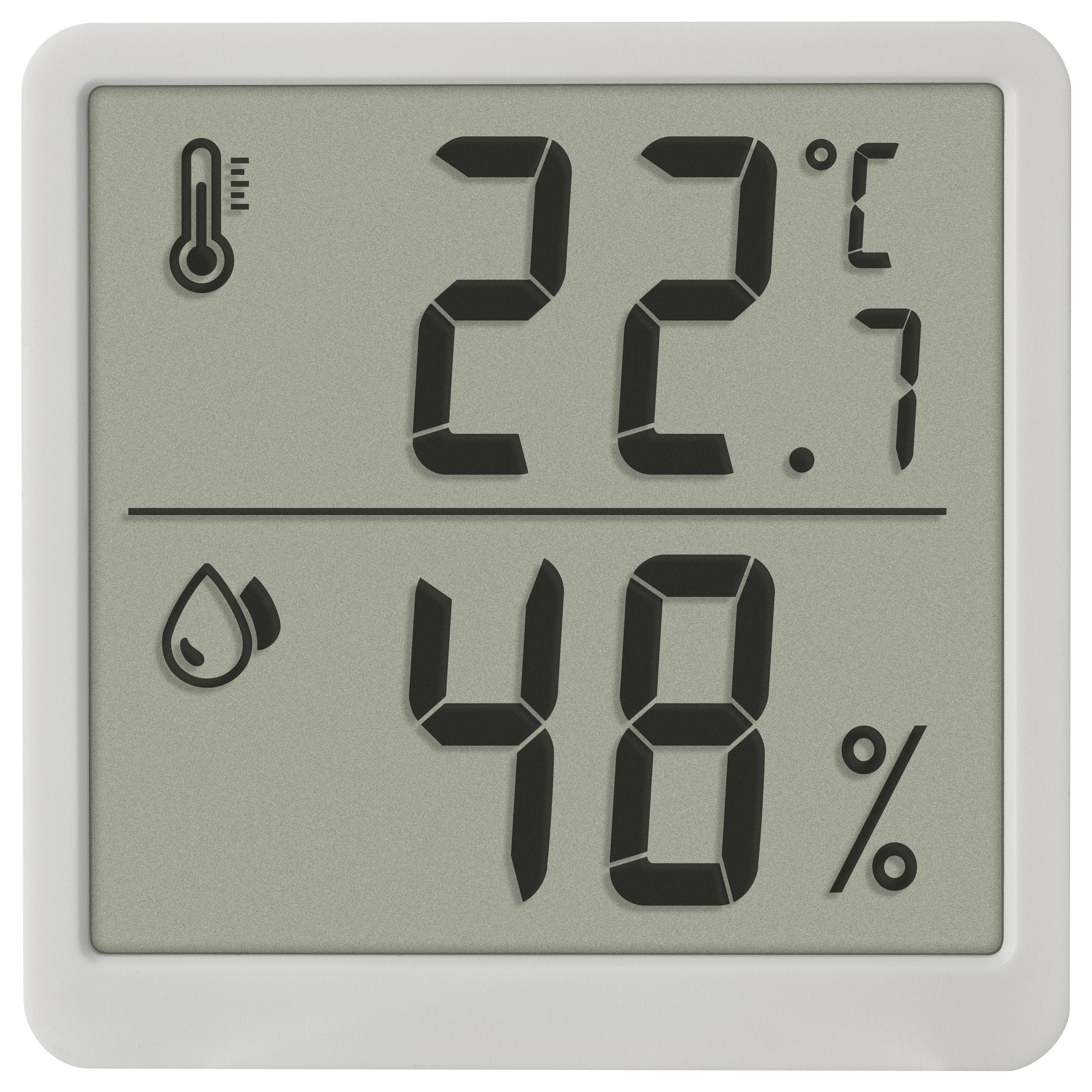 TFA Dostmann Digitales Thermo-Hygrometer Thermo-hygromètre blanc 1 pc(s)