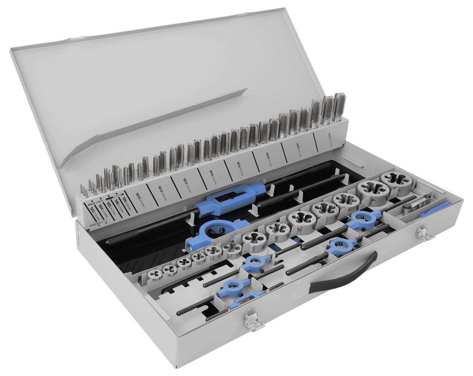 GSR 00708110 Kit de taraudage 65 pièces HSS-G métrique M3 - M24