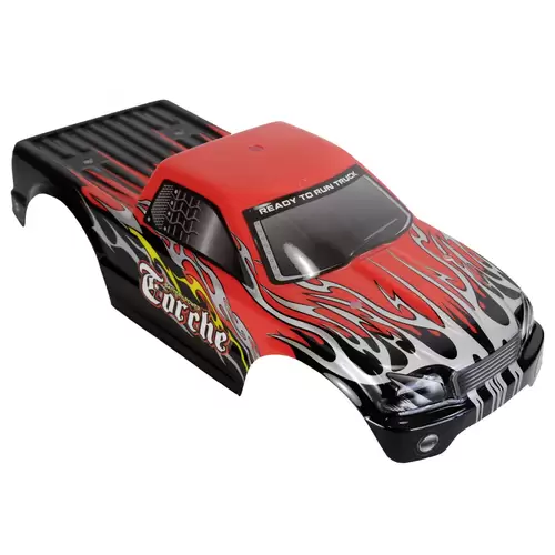 Amewi Torche brushless 1:10 Auto RC électrique Monstertruck 4 roues motrices (4WD) prêt à fonctionner (RtR) 2,4 GHz avec accu et Amewi Torche brushless 1:10 Auto RC électrique Monstertruck 4 roues motrices (4WD) prêt à fonctionner (RtR) 2,4 GHz avec accu et