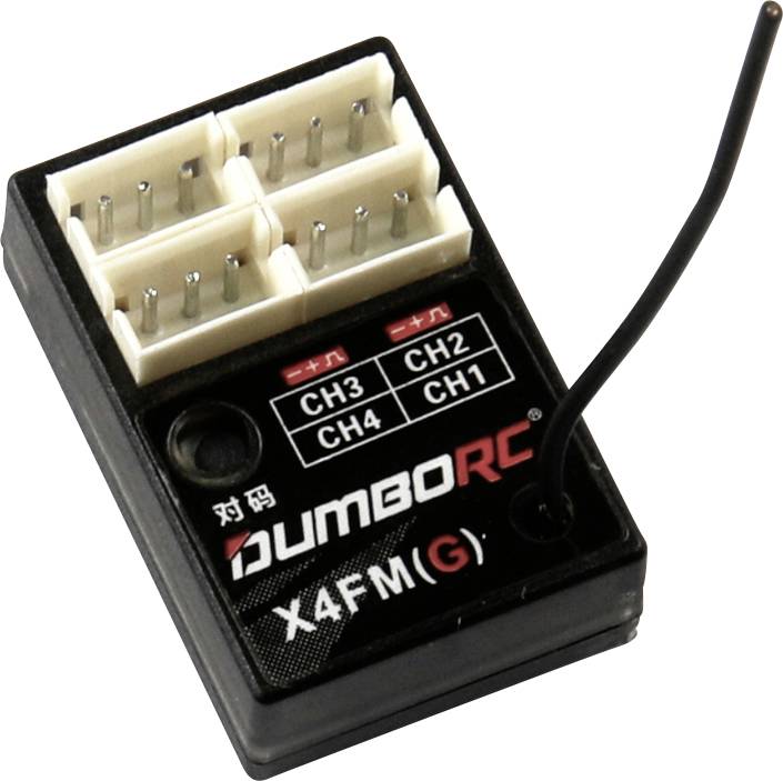 Amewi Récepteur 4 canaux 2,4 GHz