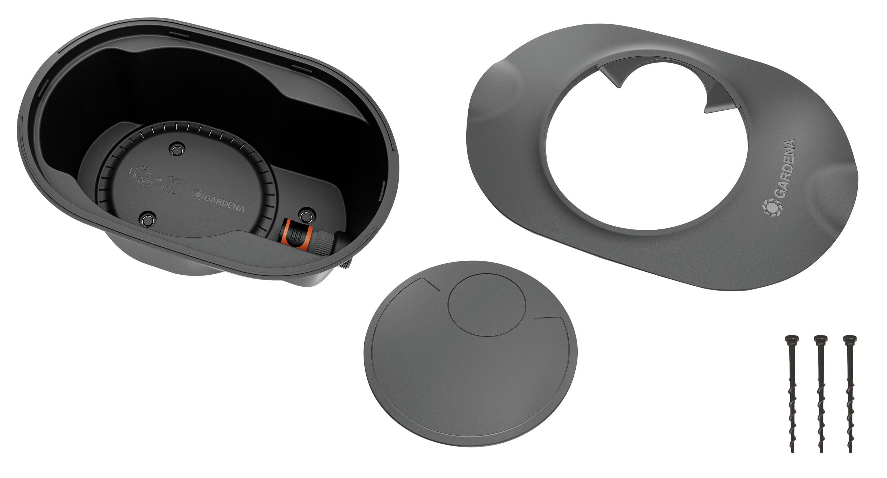 GARDENA 16021-20 Pipeline Schacht für AquaPrecise Appareil de raccordement