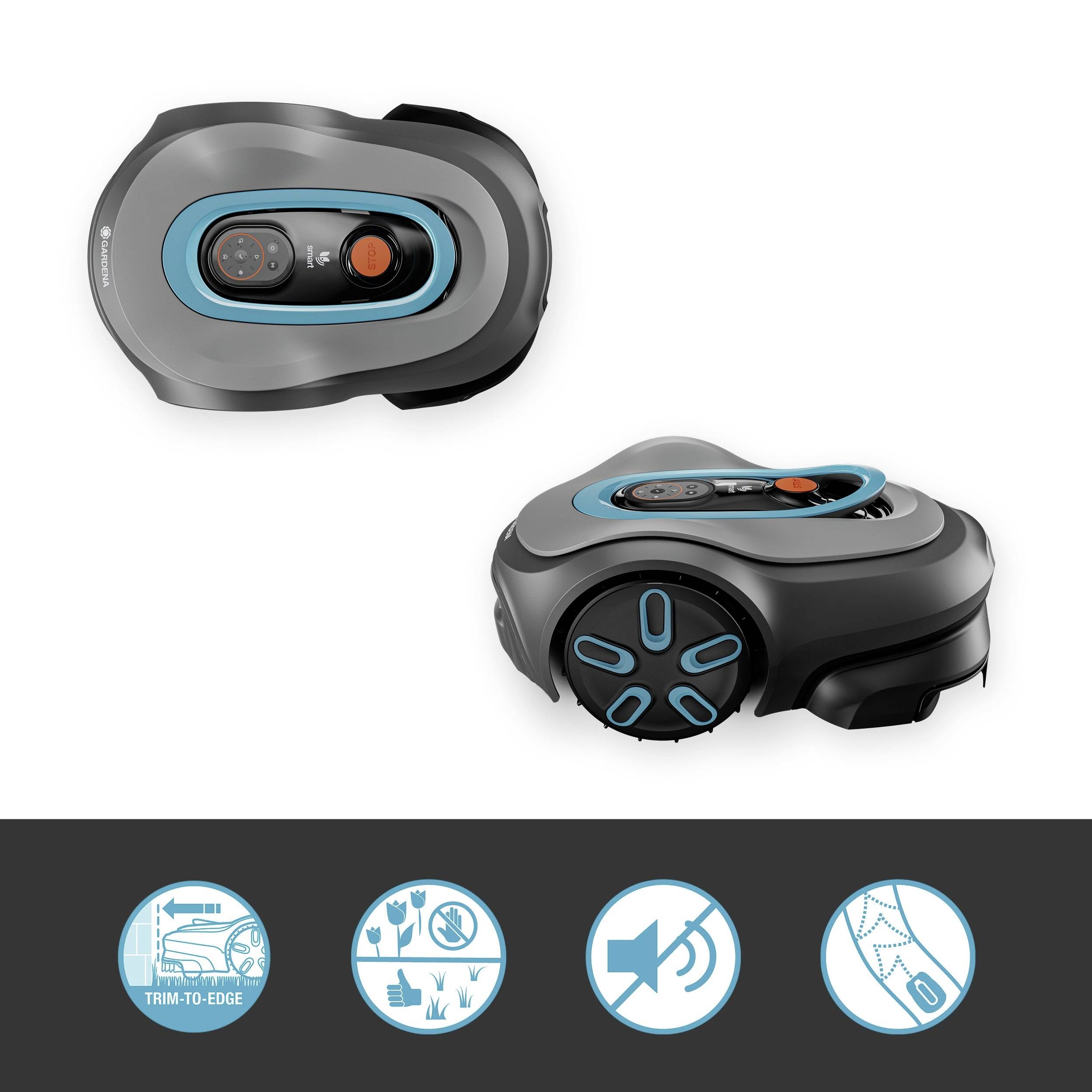 GARDENA 19802-20 smart SILENO pro 600 m² Tondeuse robot Conçu pour surface max. 600 m²