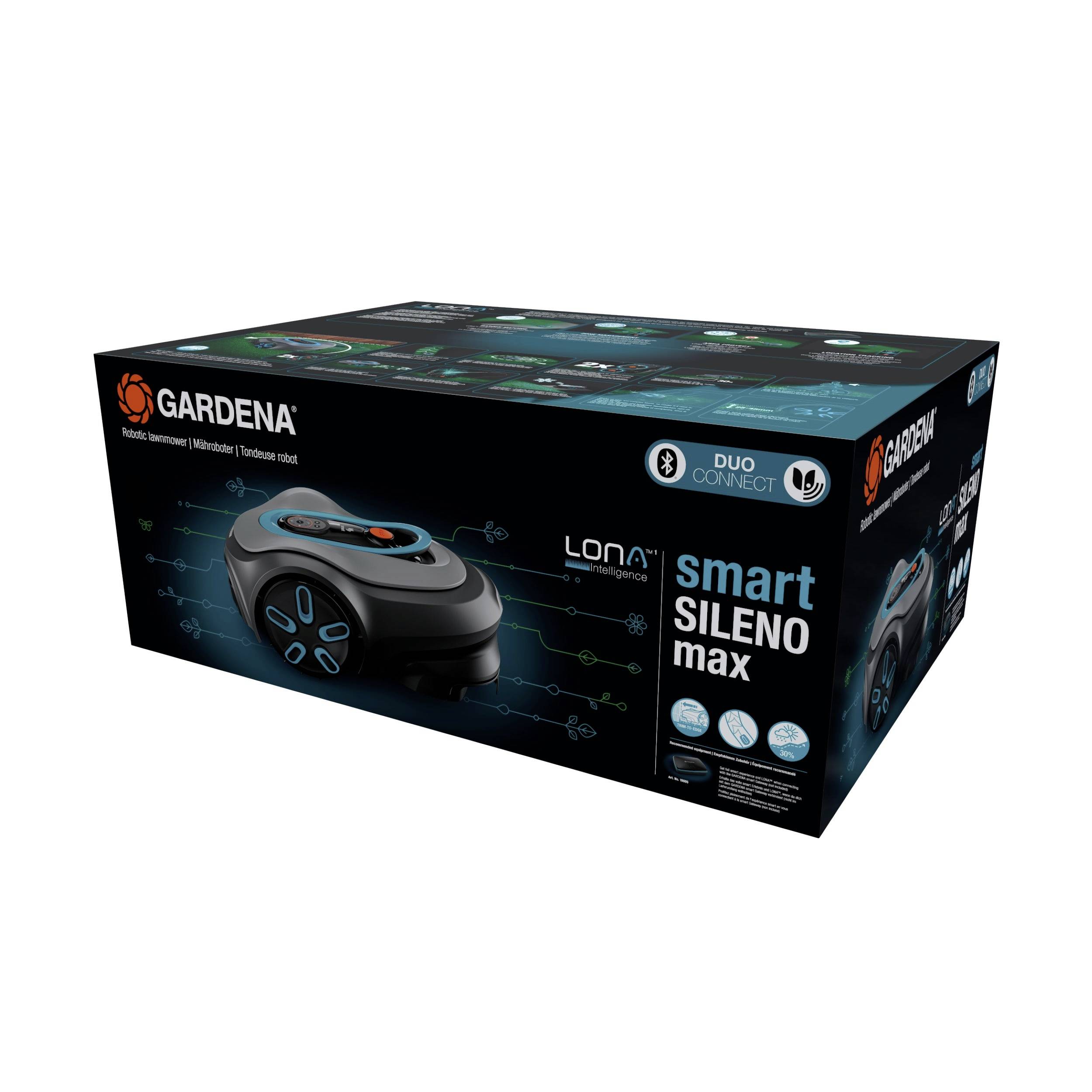 GARDENA 19901-20 smart SILENO max 800 m² Tondeuse robot Conçu pour surface max. 800 m²