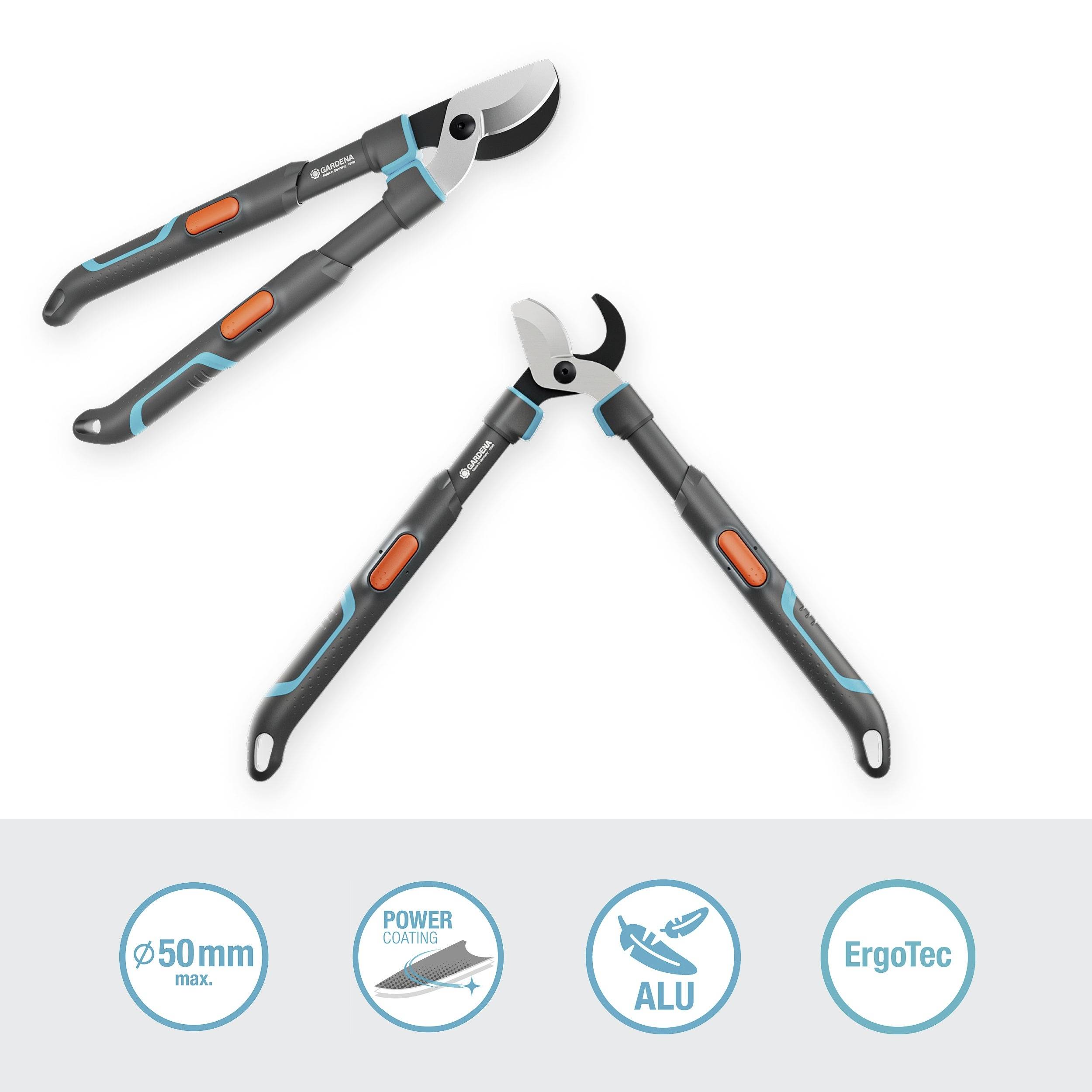 GARDENA 12040-88 TeleCut Pro S Coupe-branches Bypass