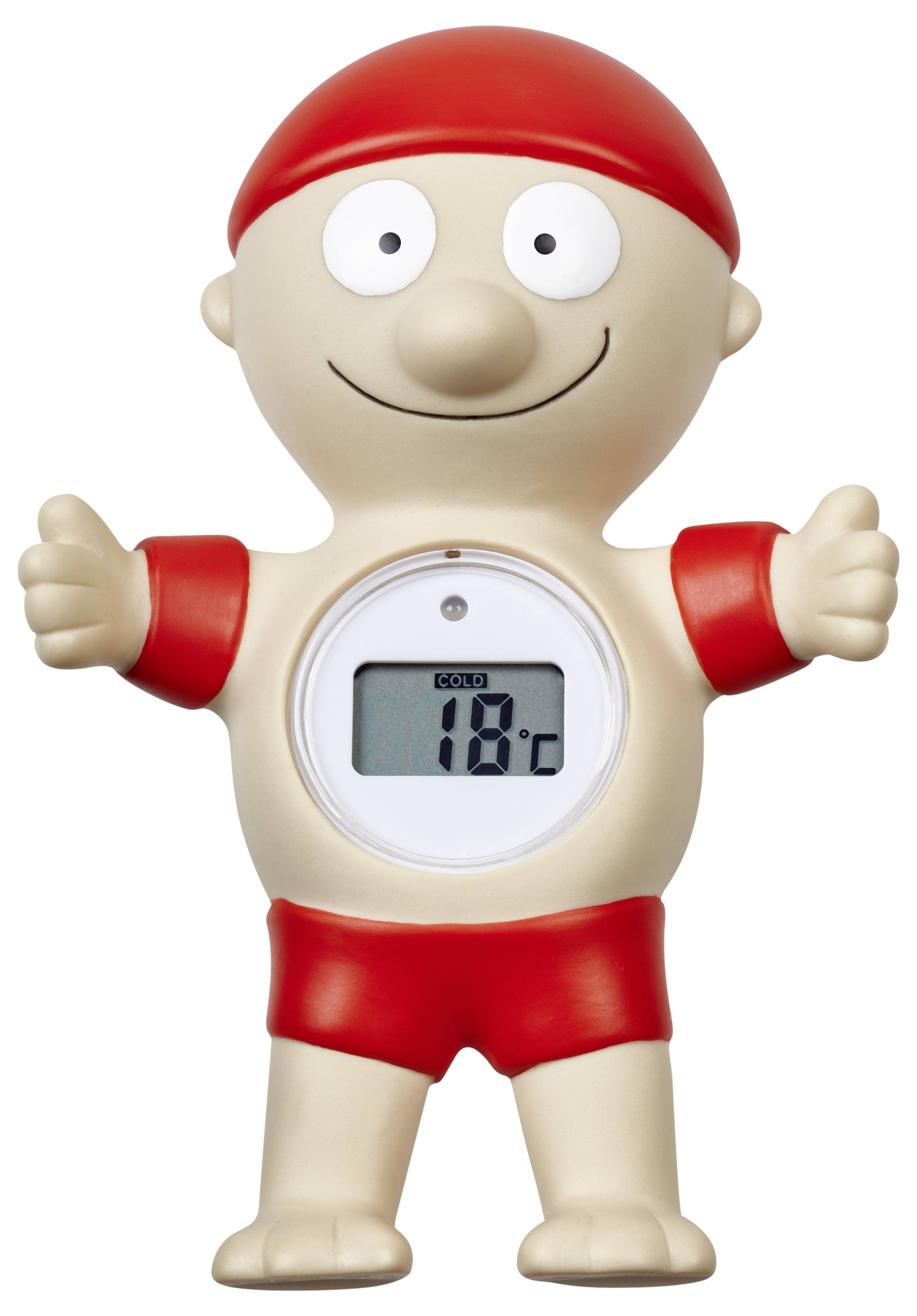 TFA Dostmann BADEMEISTER Thermomètre de bain rouge 30.2032.05