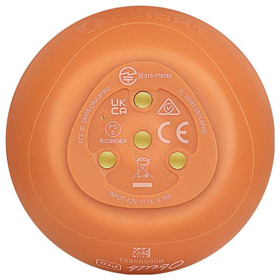 OLight Obulb Pro 12883 Lampe LED LED LED intégrée orange