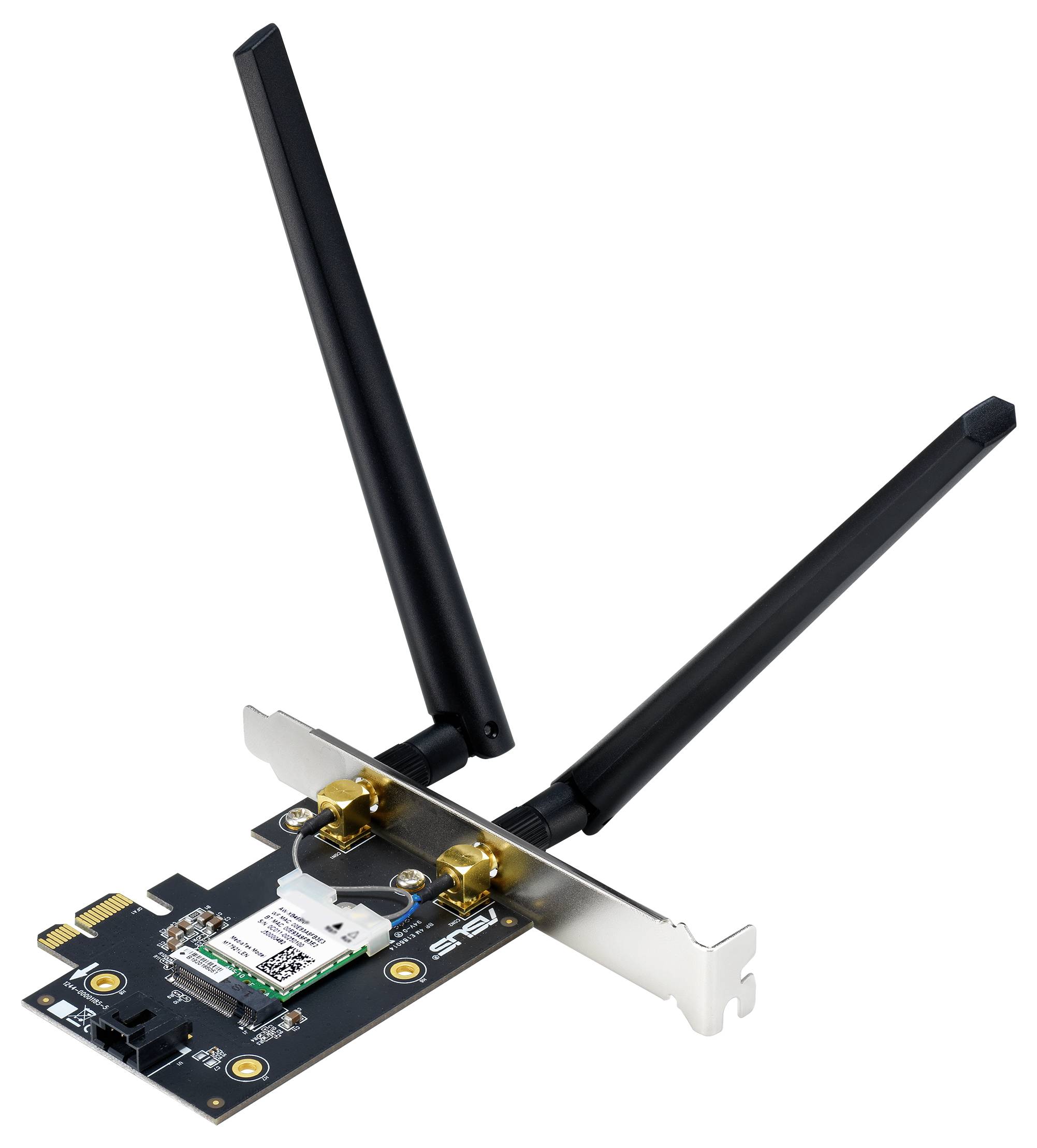 Adaptateur WiFi / Bluetooth® Asus PCE-BE6500 2880 MBit/s PCIe 3.0 x1