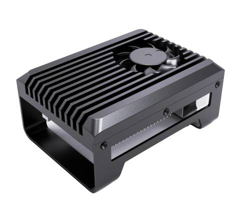 Radxa RD-X4-Heatsink Boîtier pour ordinateur monocarte noir