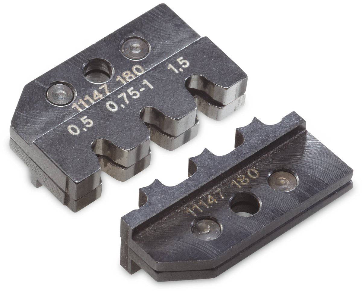 Deux outils de coupe métalliques avec des chiffres et des marquages indiquant les dimensions.