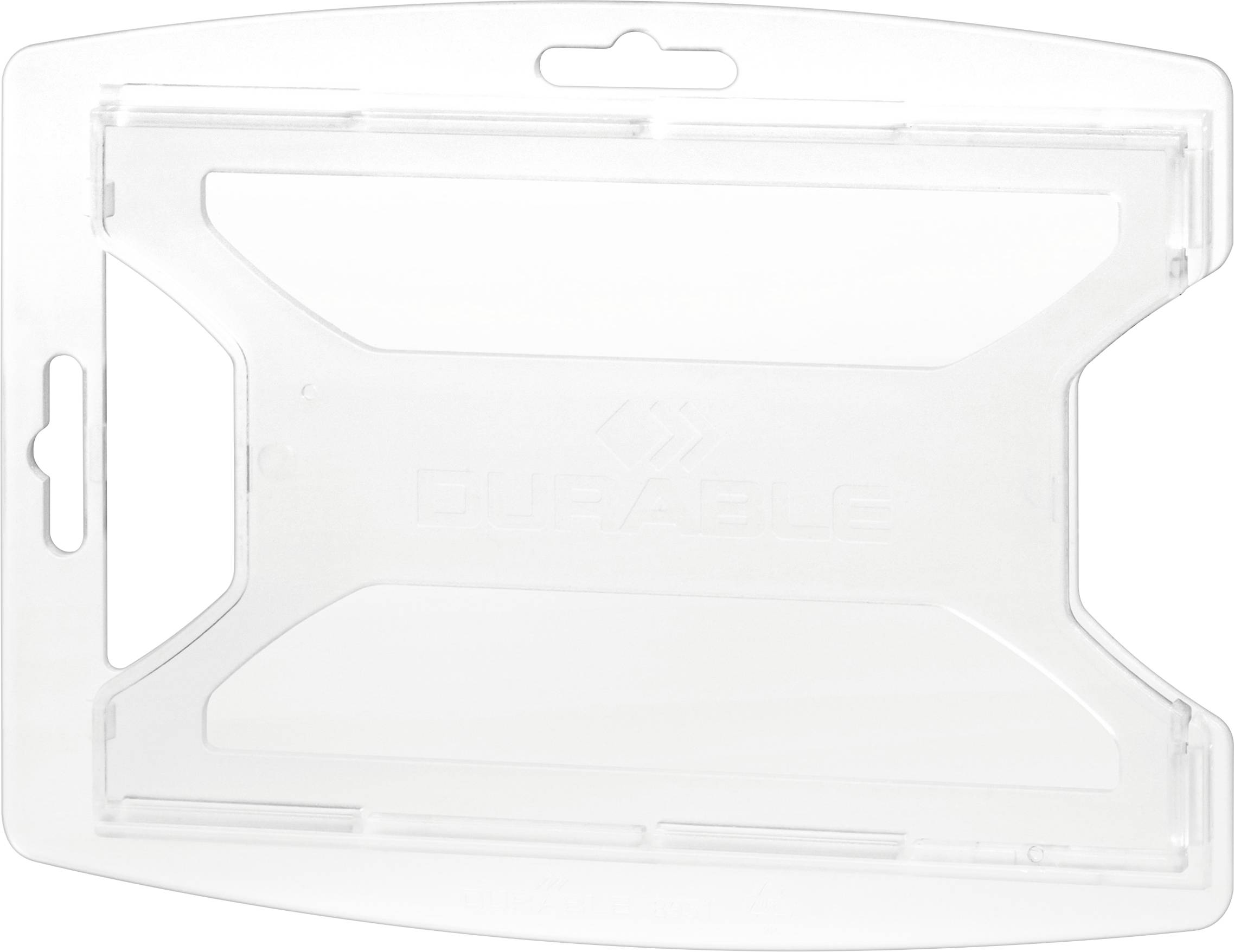 Durable 895119 reXycle® Porte-carte d'identité clip, porte-badge, chaîne, bande textile 10 pc(s)