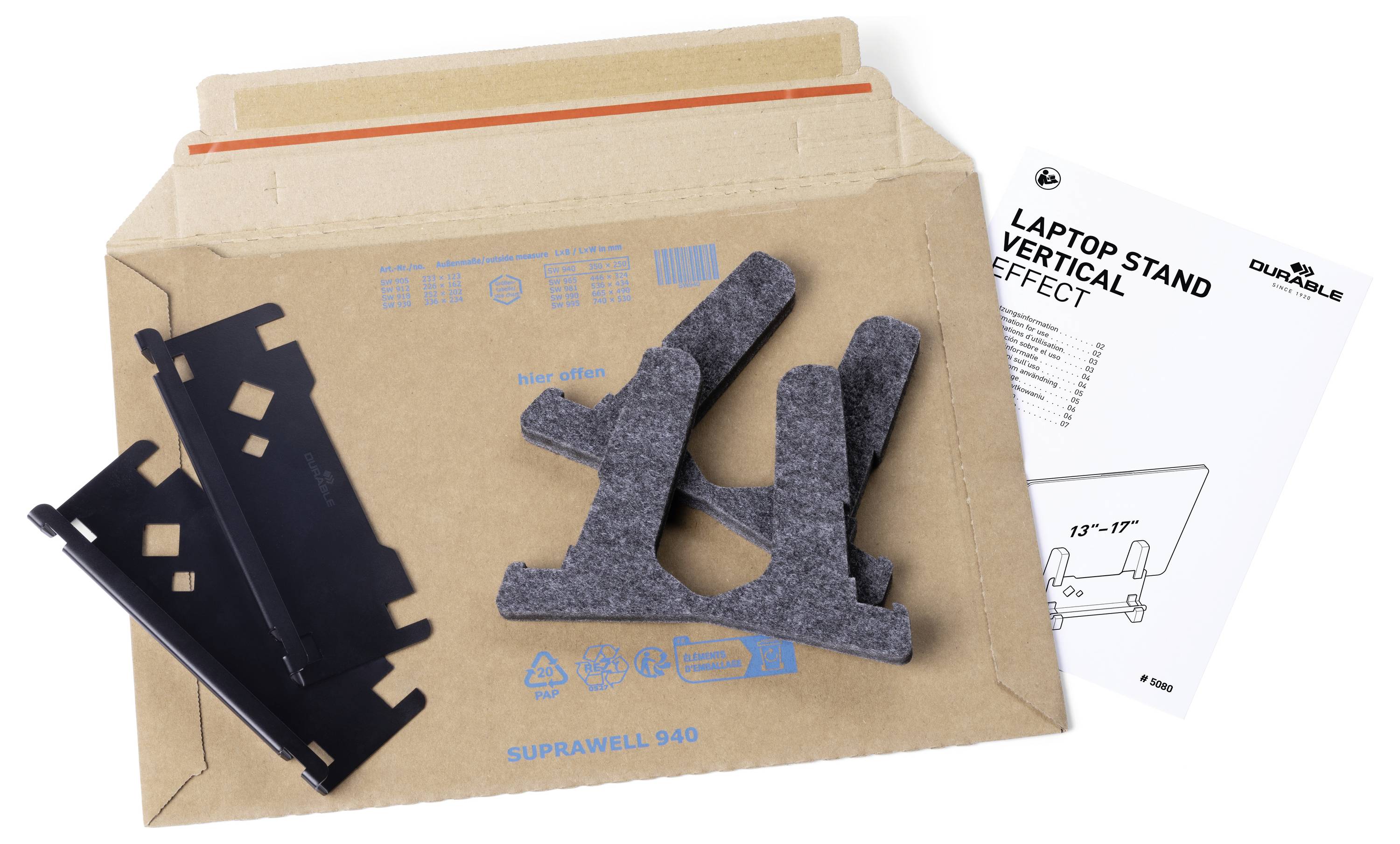 Durable VERTICAL EFFECT Support d'ordinateur portable