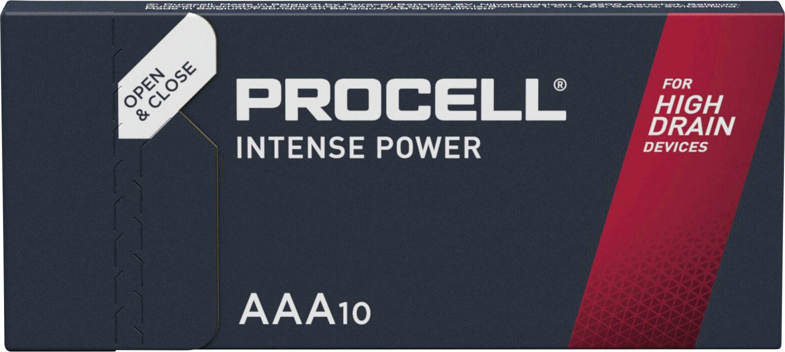 Procell Intense MN2400 Pile LR3 (AAA) 1.5 V 10 pc(s)