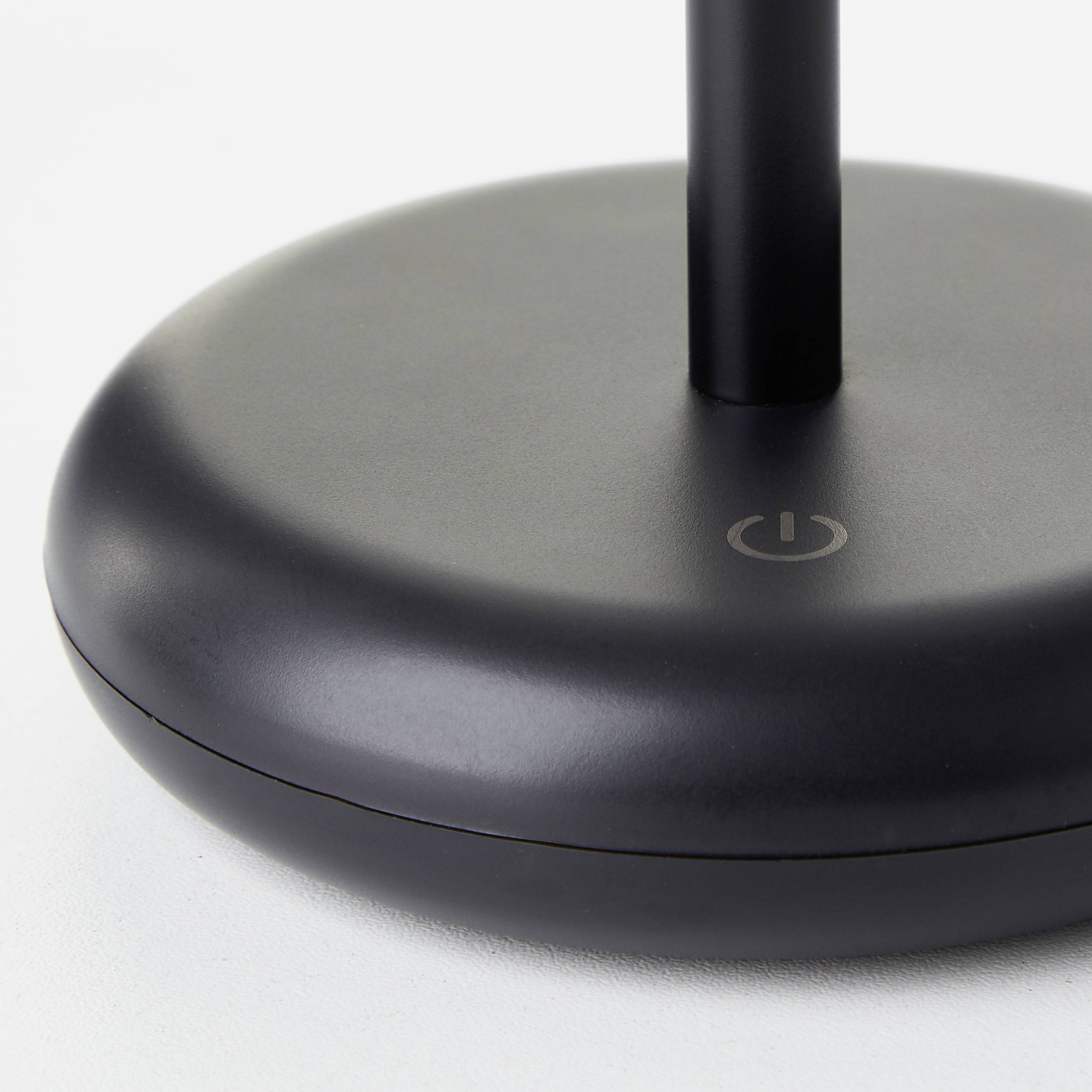 Brelight G40950A06 Nevio Lampe de table sans fil 2 W blanc chaud noir