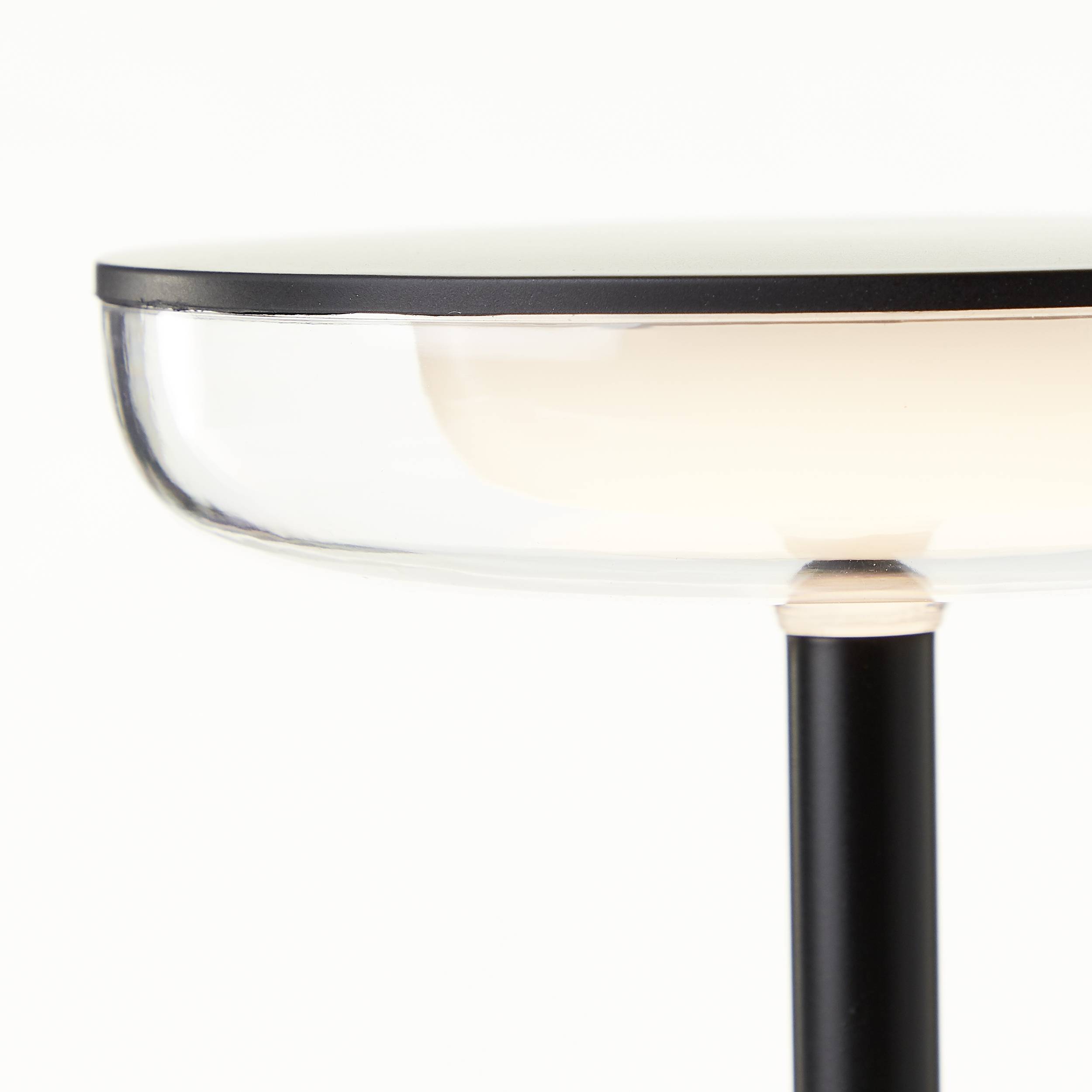 Brelight G40950A06 Nevio Lampe de table sans fil 2 W blanc chaud noir