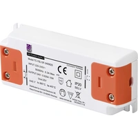 TRU COMPONENTS TC-YSL15F-2400625 Transformateur pour LED à tension constante 15 W 0.625 A 24 V/DC homologué pour les meubles TRU COMPONENTS TC-YSL15F-2400625 Transformateur pour LED à tension constante 15 W 0.625 A 24 V/DC homologué pour les meubles