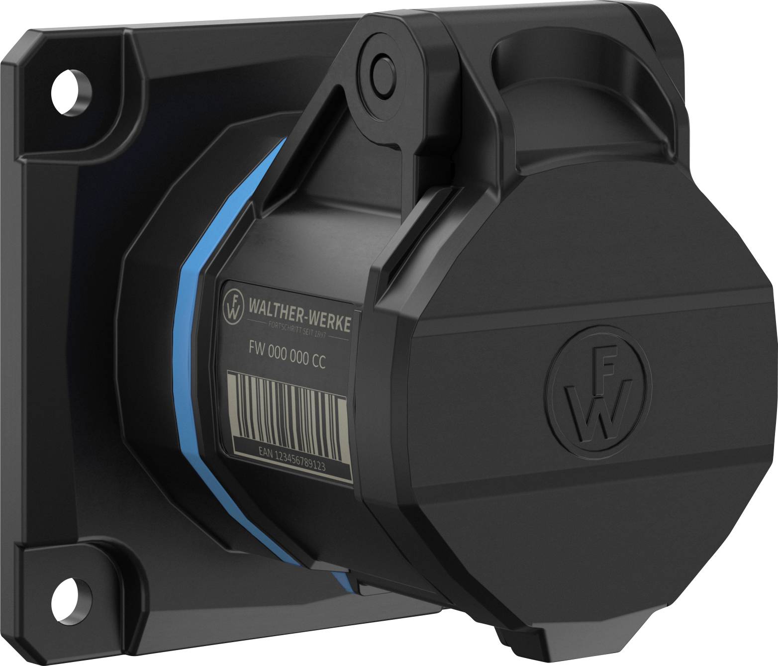 Walther Werke FW410306SK Prise femelle CEE 3 pôles 230 V 1 pc(s)