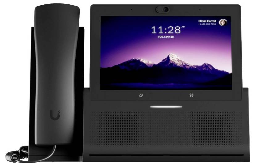 Téléphone VoIP filaire Ubiquiti Networks UTP-TOUCHMAX multitouche noir