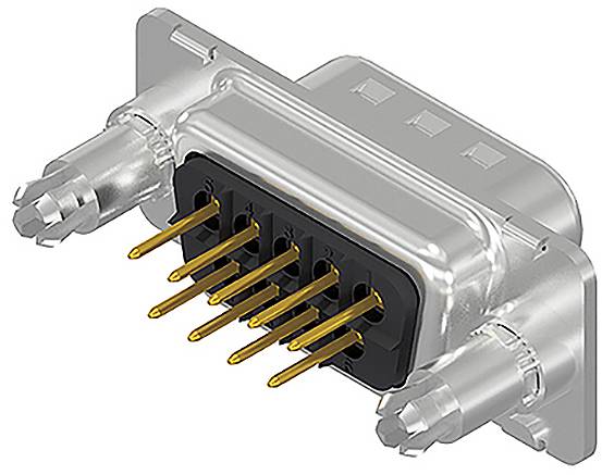 Conec 163A16159X 163A16159X Embase SUB-D mâle Nombre de pôles: 9 pin à souder