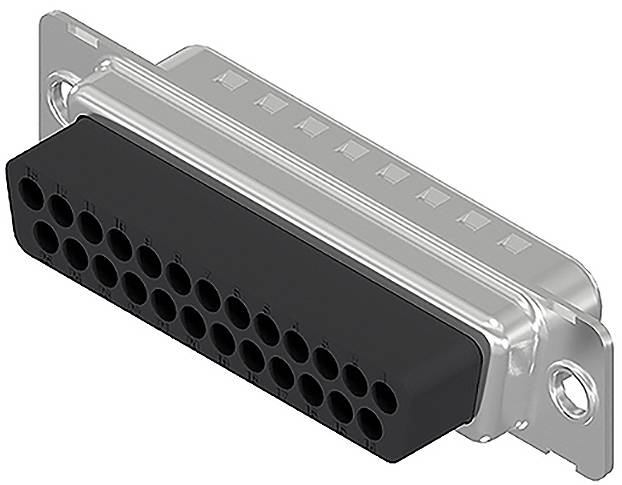 Conec 163X10039X 163X10039X Embase SUB-D mâle Nombre de pôles: 25