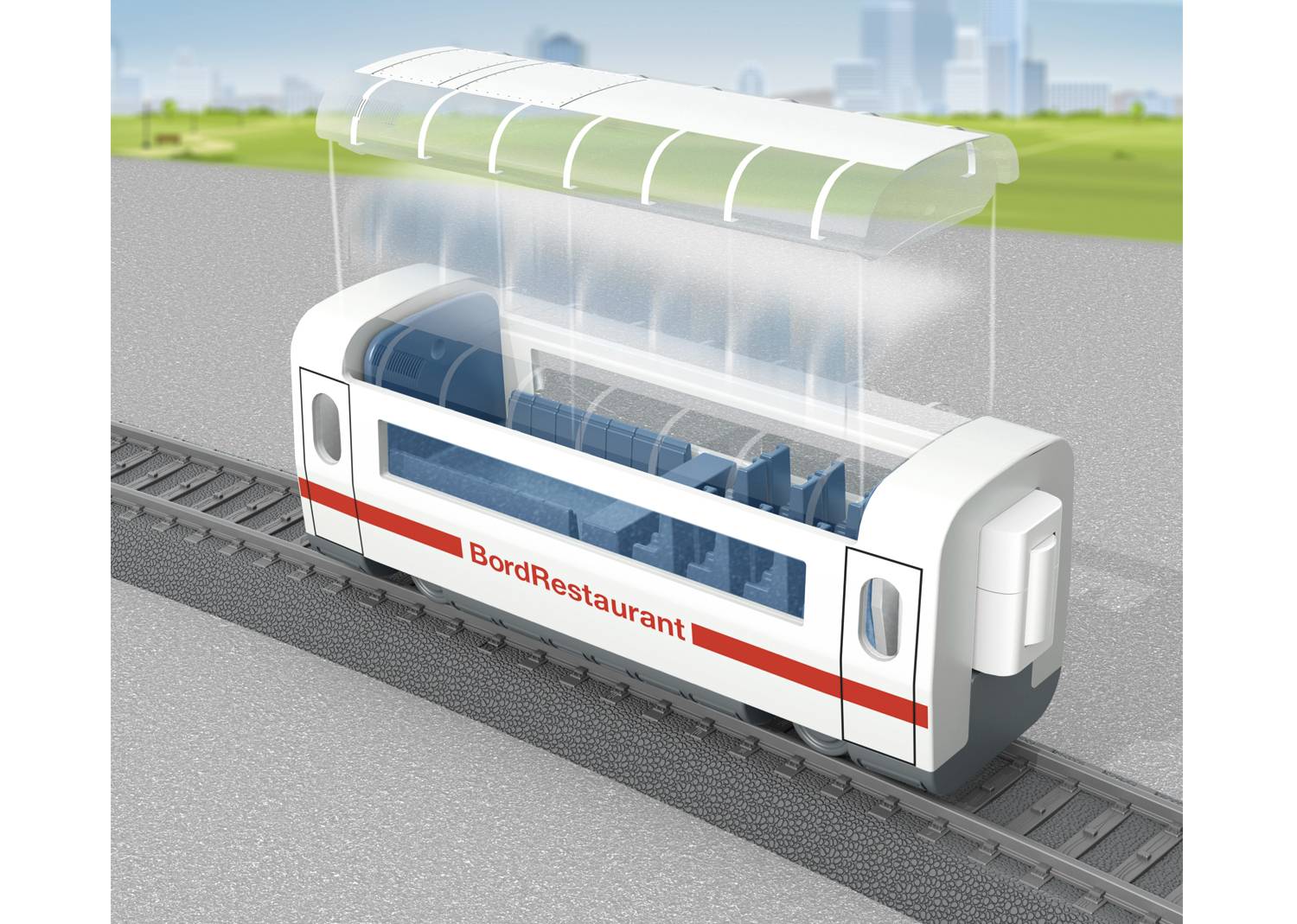 Märklin World 44124 Restaurant H0 ICE bord