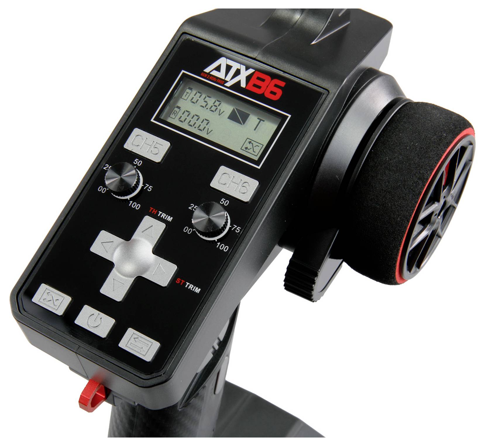 Amewi ATXB6 Radiocommande à poignée pistolet 2,4 GHz Nombre de canaux: 6 avec récepteur