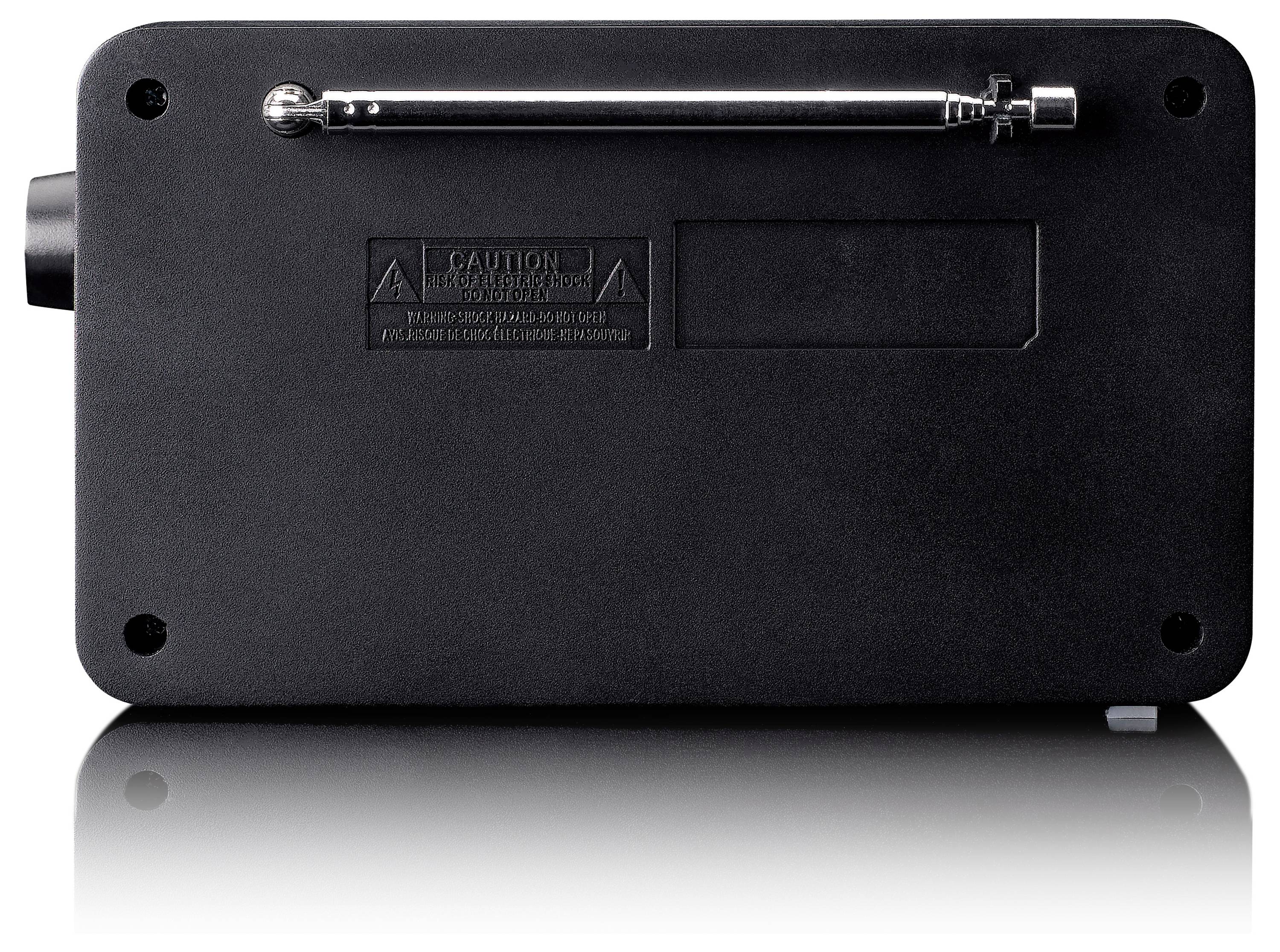 Lenco PDR-033BK Radio portative DAB+, FM noir