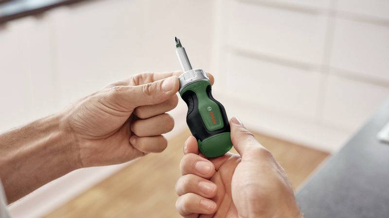 Bosch Home and Garden 1600A032UY Tournevis à cliquet