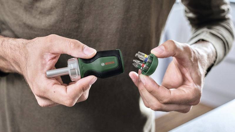 Bosch Home and Garden 1600A032UY Tournevis à cliquet