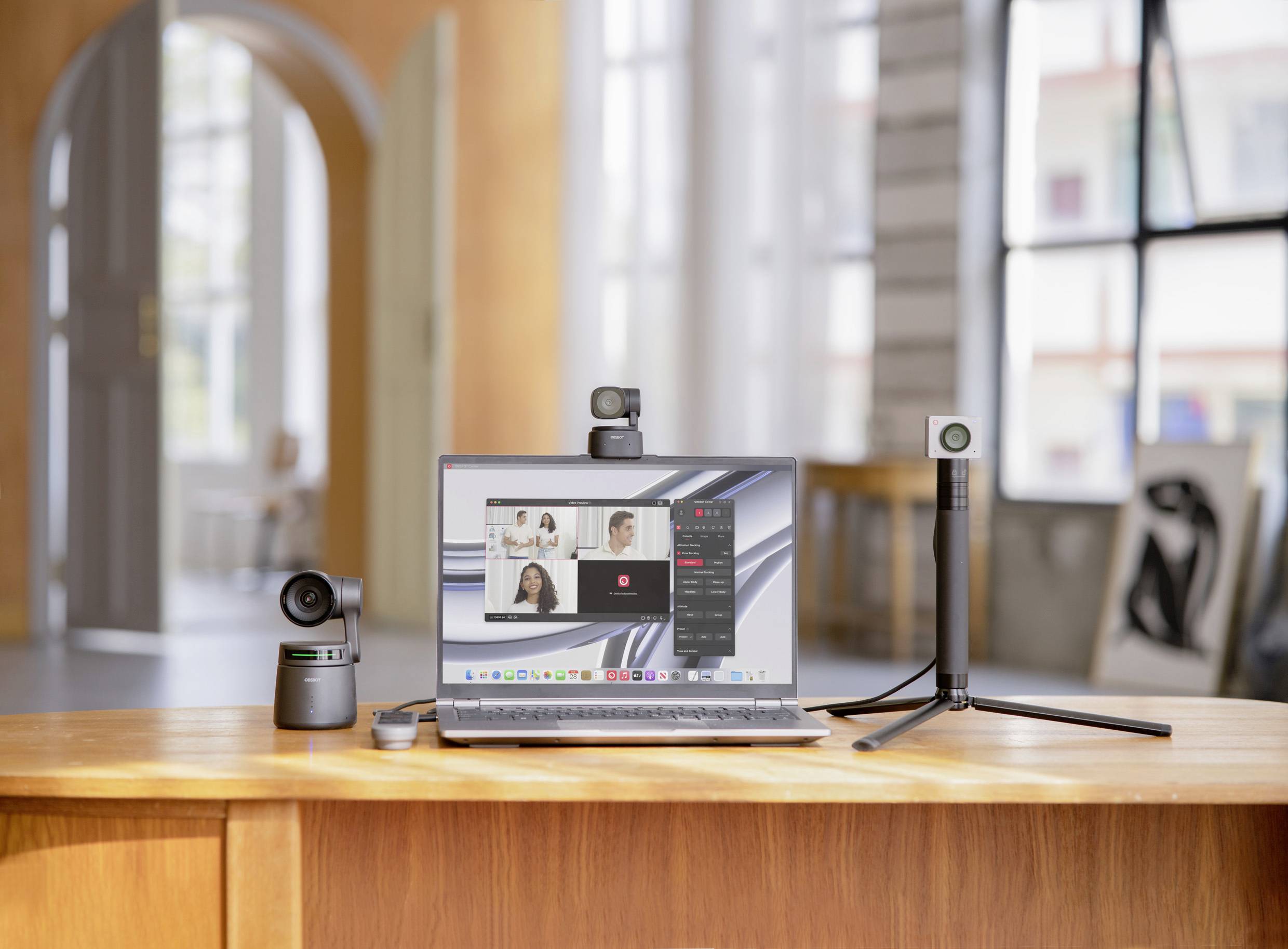 Webcam Full HD Obsbot Tiny SE 1920 x 1080 Pixel commande gestuelle