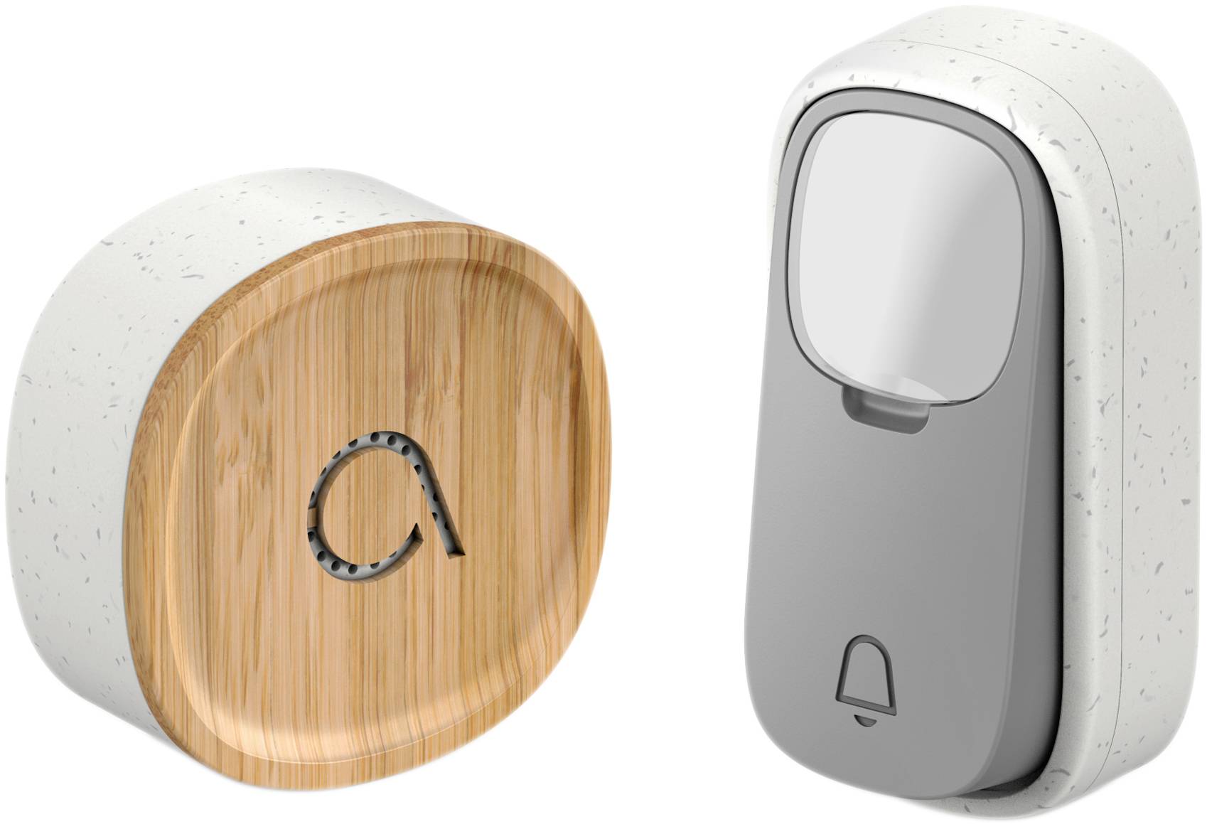 Avidsen 102502 Carillon sans fil Set complet sans pile, avec port USB