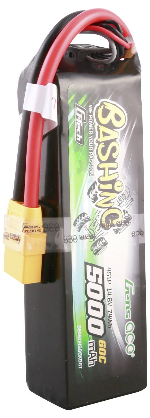 Gens ace Pack de batterie (LiPo) 14.8 V 5000 mAh bloc XT90